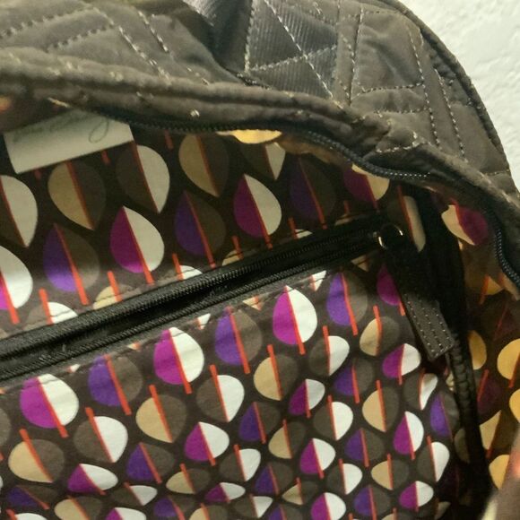 Vera Bradley backpack in Dark brown 18” x 14” main image 8